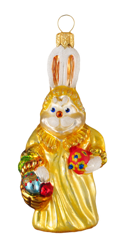 Hase,Osteranhänger, Hase mit Korb, Ostern, Osterhase