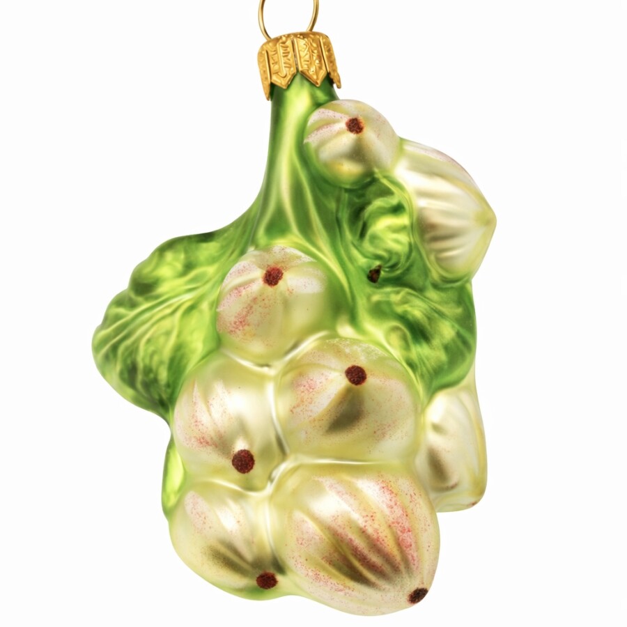 Stachelbeeren aus Glas – Christbaumschmuck