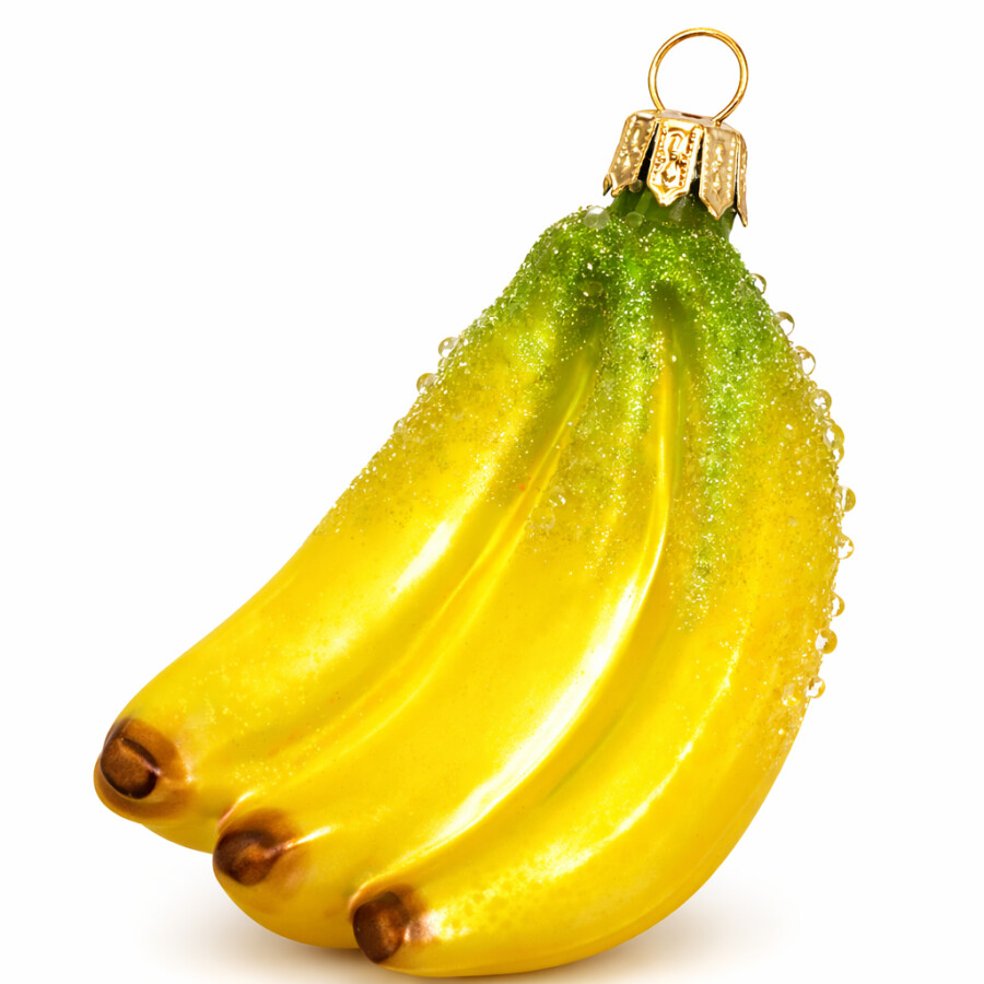 Bananen aus Glas