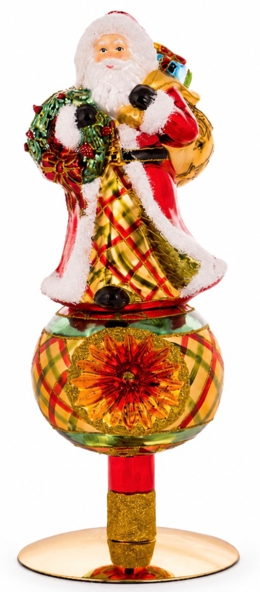 Weihnachtsmann als Christbaumspitze – Huras Family