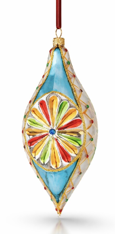 Christbaumornament Farbenblüte-Huras Family